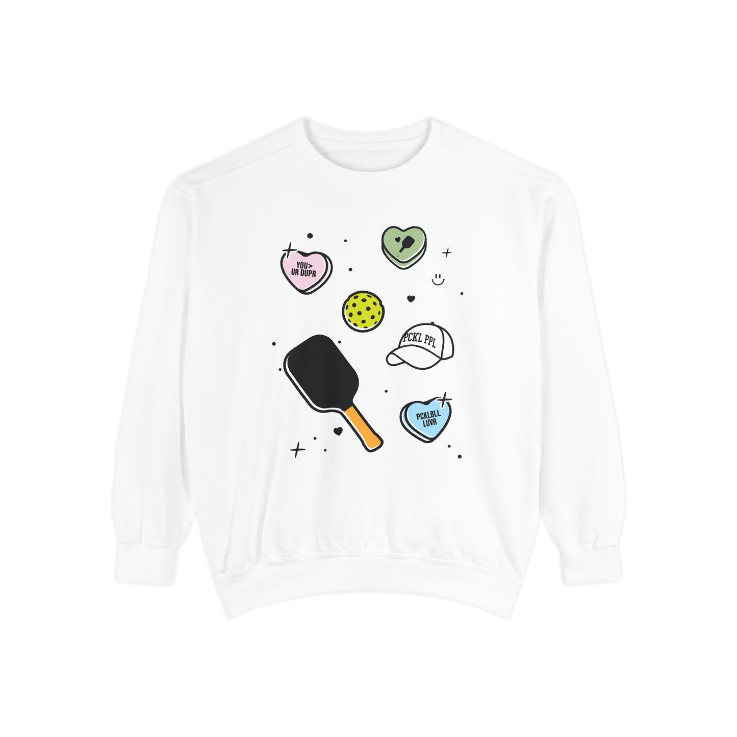 Pickleball Pieces Sweatshirt
