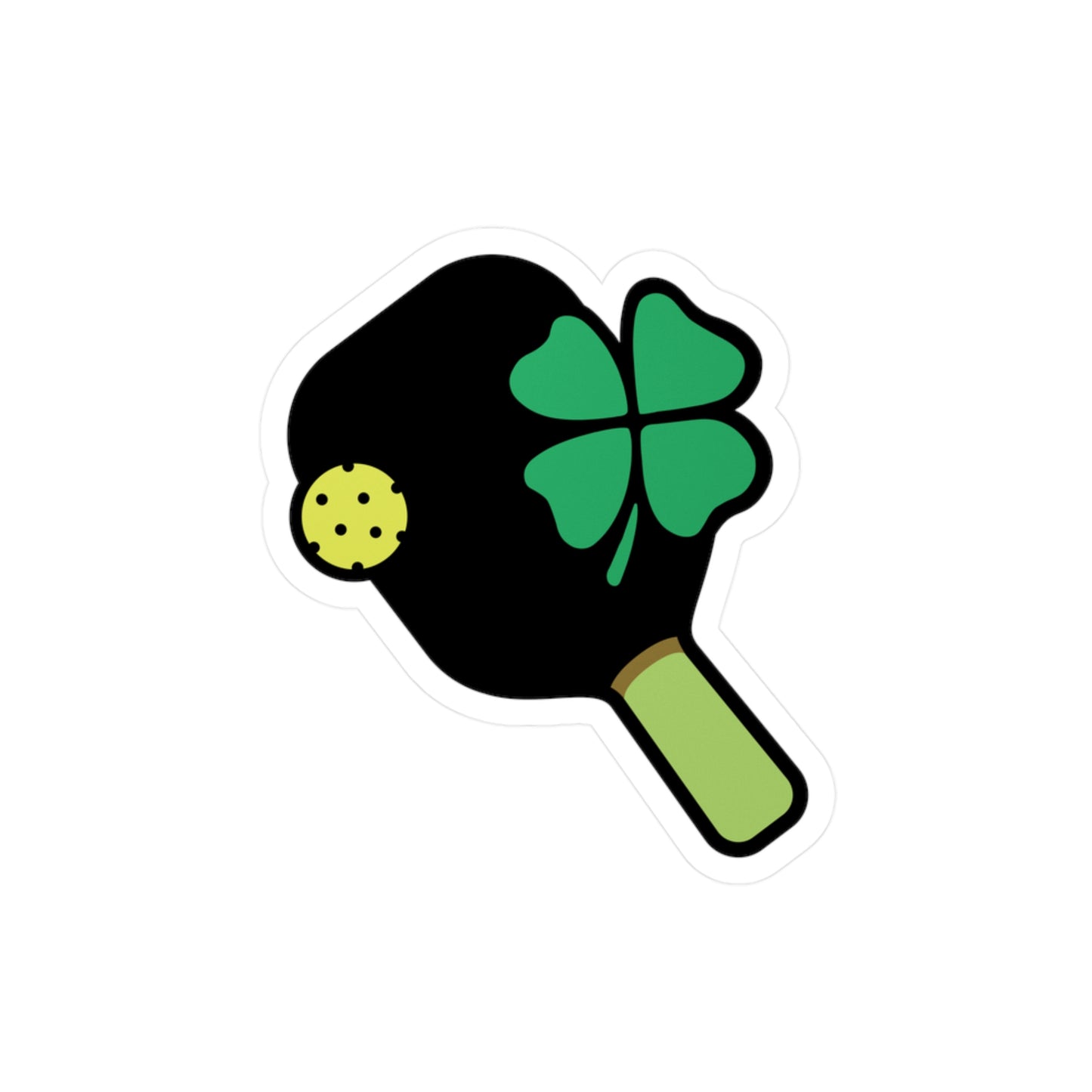 Clover Paddle Sticker