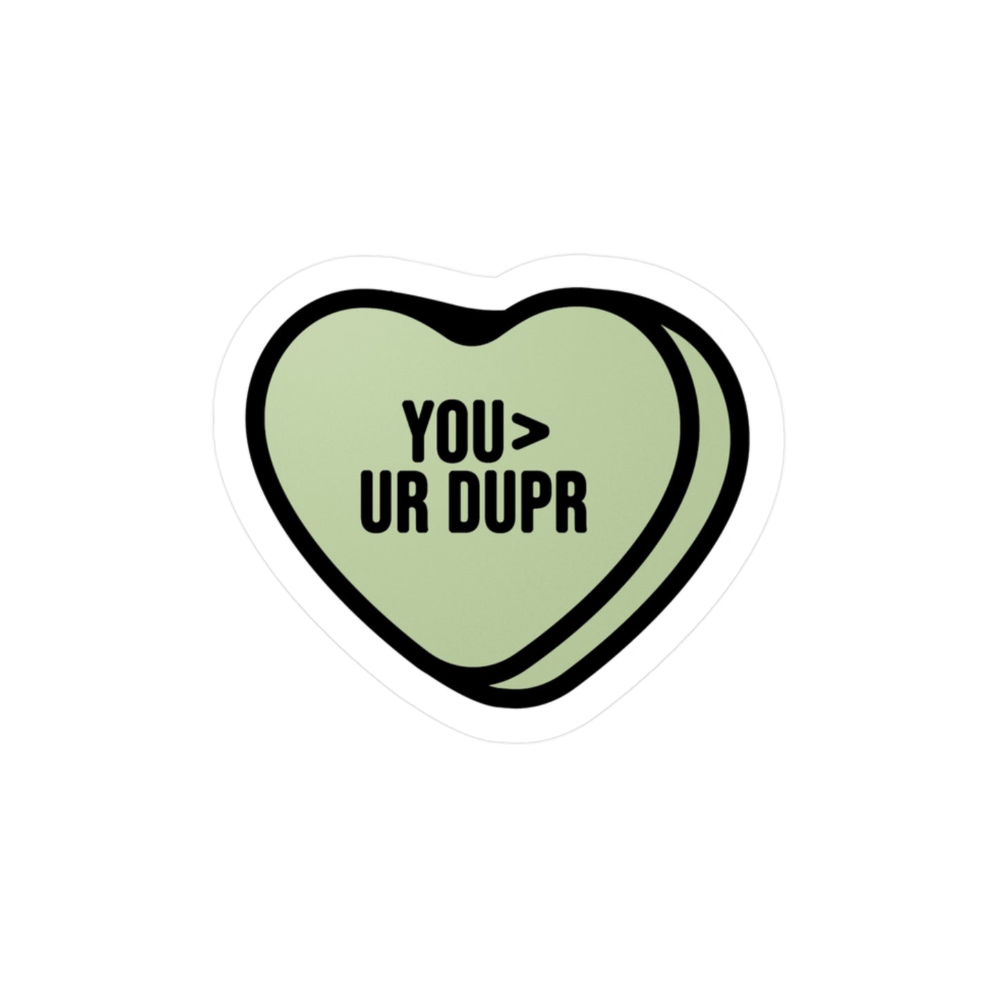 You > Your DUPR Sticker