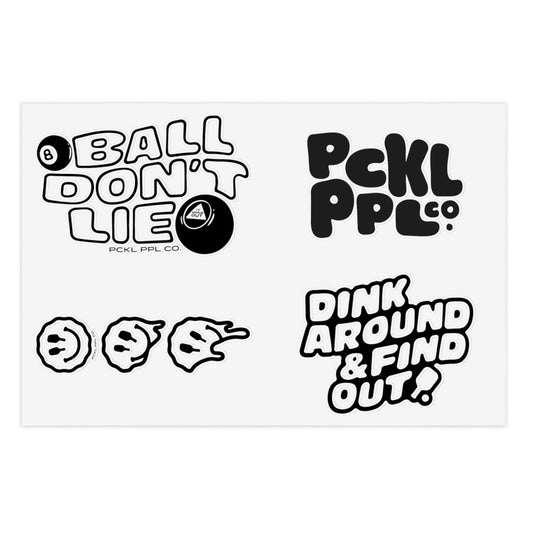 Pickleball Sticker Sheet