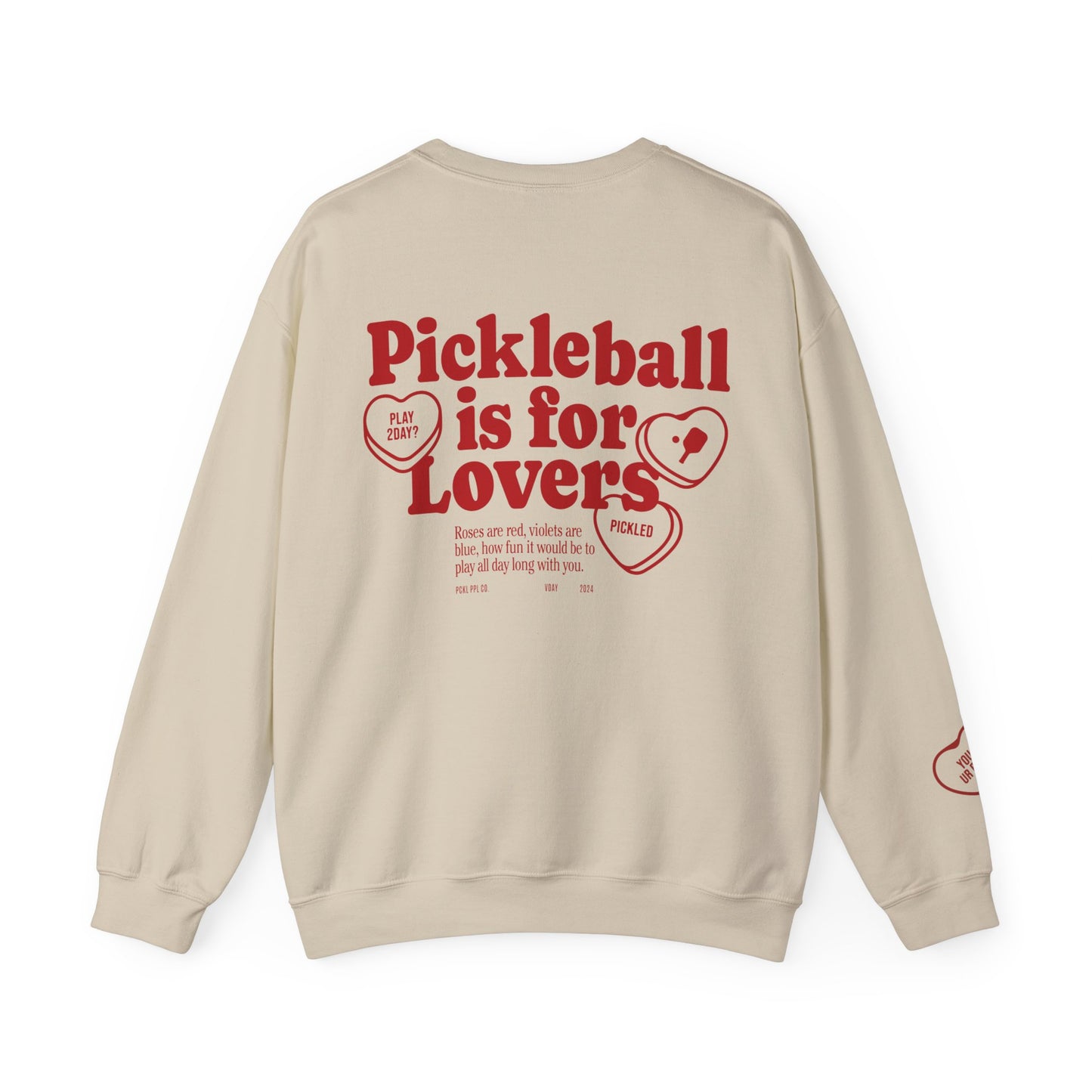 Pickleball is for Lovers Crewneck