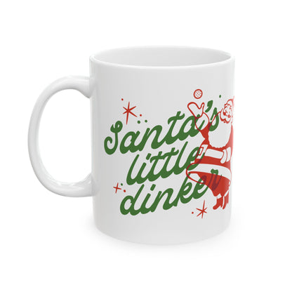 Holiday Pickleball Mug