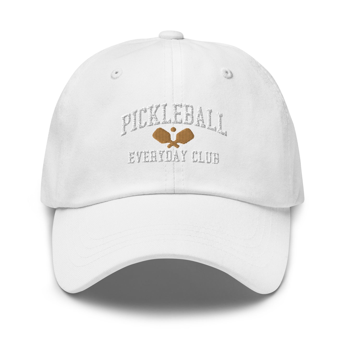 Everyday Pickleball White Hat