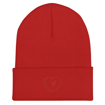 Valentine's Pickleball Cuffed Beanie